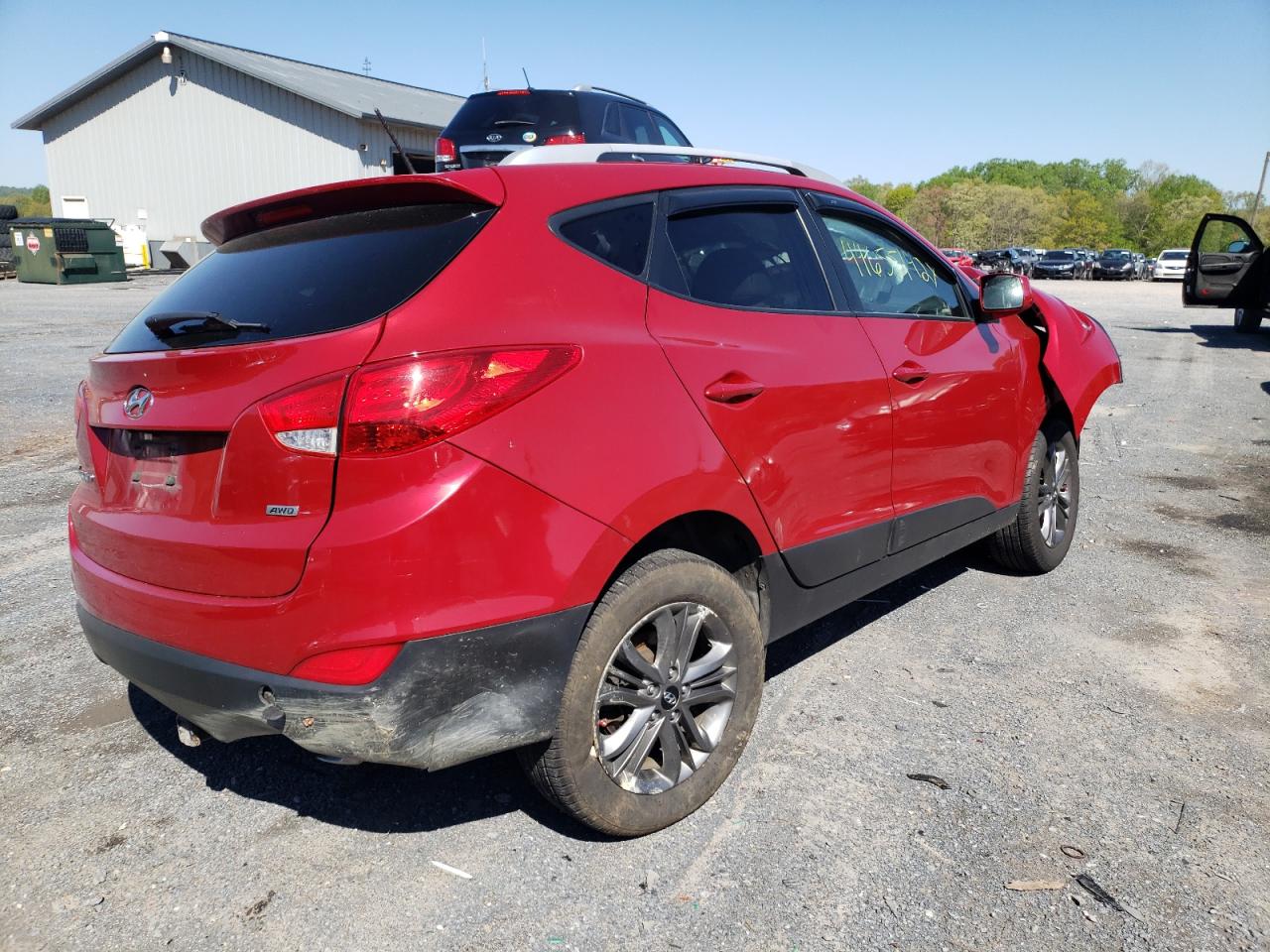 Photo 4 from auction – 2014 HYUNDAI TUCSON GLS with VIN KM8JUCAG3EU921968