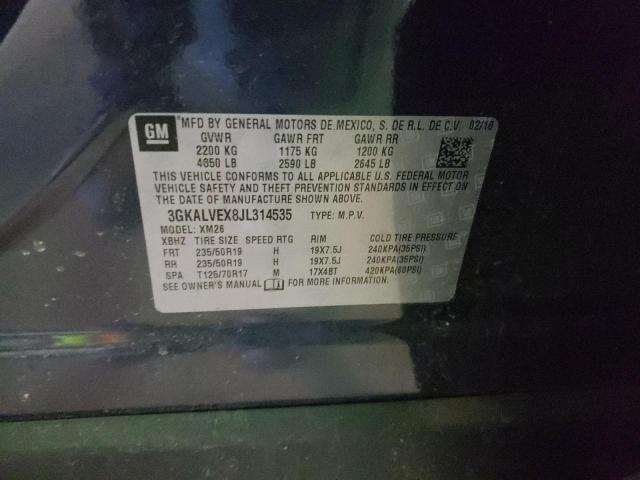Photo 10 from auction – 2018 GMC TERRAIN SL with VIN 3GKALVEX8JL314535