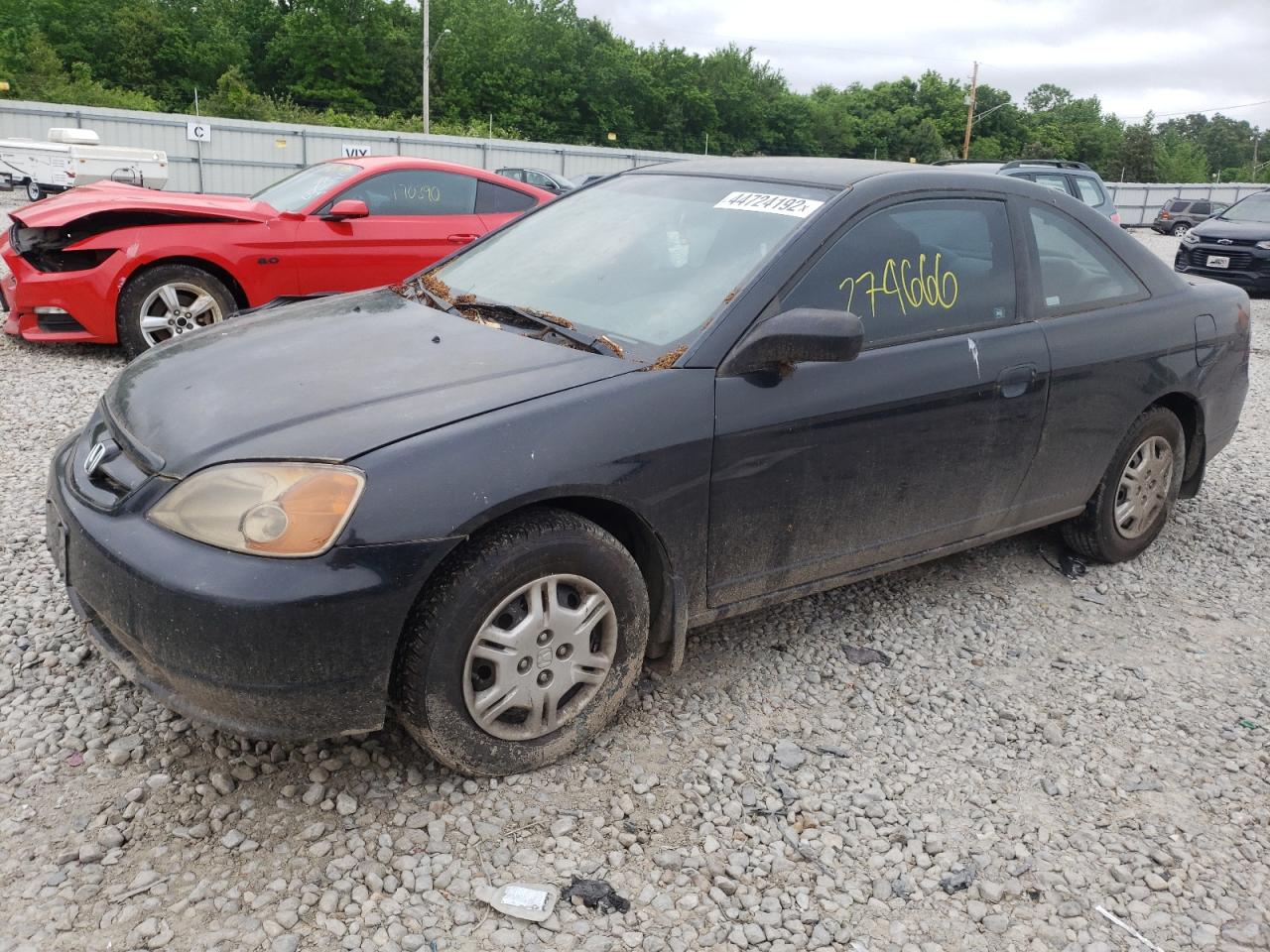Photo 2 from auction – 2001 HONDA CIVIC LX with VIN 1HGEM22571L113993