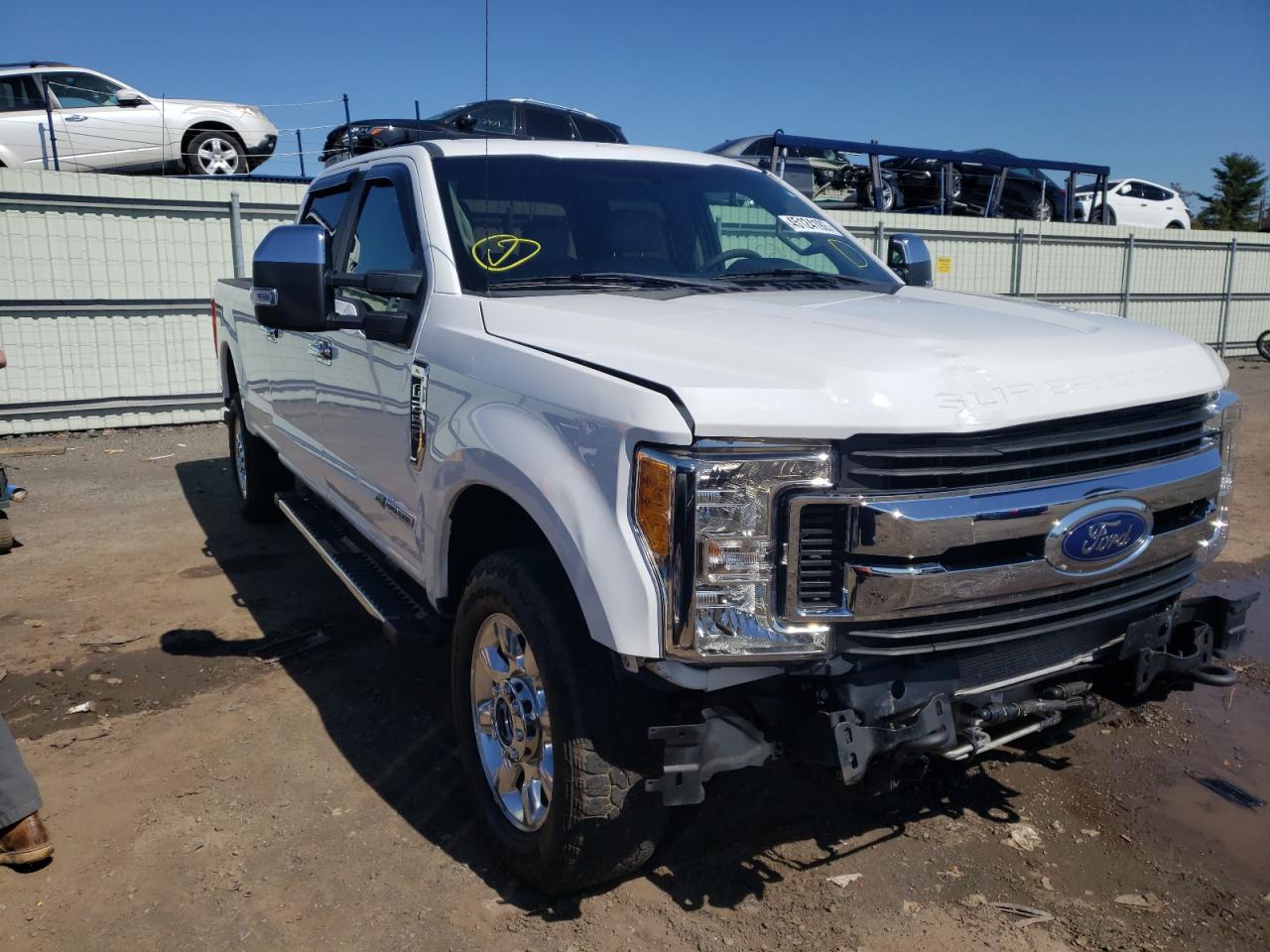 FORD F250 SUPER 2017 with VIN 1FT7W2BT0HEB64928 - Photo from auction