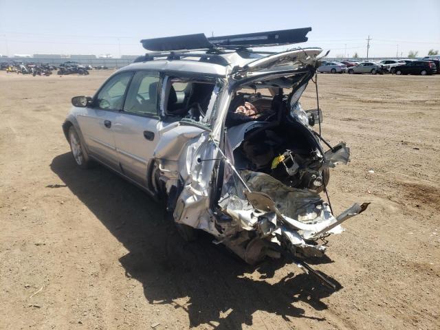 Photo 3 from auction – 2006 SUBARU LEGACY OUT with VIN 4S4BP61C767358627
