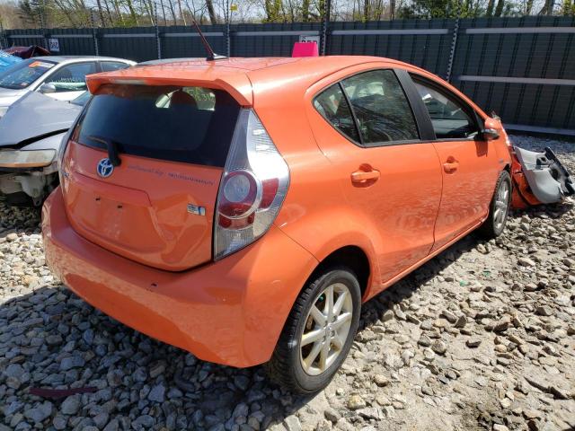 Photo 4 from auction – 2014 TOYOTA PRIUS C with VIN JTDKDTB36E1083697