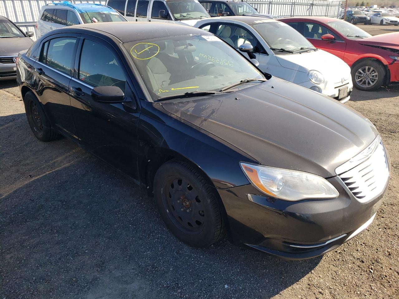 CHRYSLER 200 LX 2012 with VIN 1C3CCBAB0CN186540 - Photo from auction