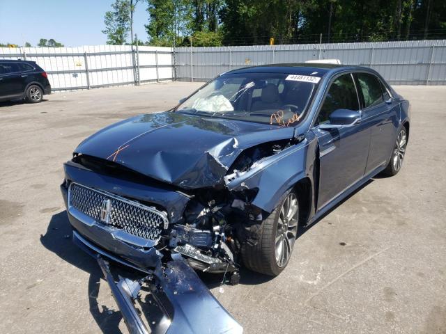 Photo 2 from auction – 2018 LINCOLN CONTINENTA with VIN 1LN6L9RP0J5605710