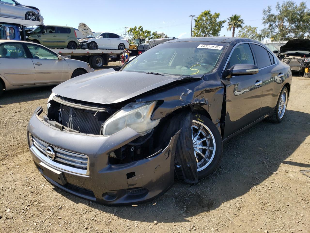 Photo 2 from auction – 2012 NISSAN MAXIMA S with VIN 1N4AA5AP6CC810915