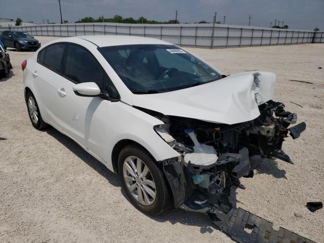 KIA FORTE LX 2014 with VIN KNAFK4A68E5063806 - Photo from auction
