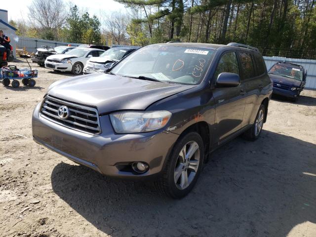 Photo 2 from auction – 2010 TOYOTA HIGHLANDER with VIN JTEEK3EH8A2153615