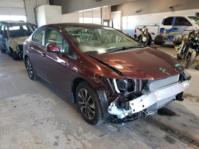 HONDA CIVIC EX 2013 with VIN 19XFB2F81DE076918 - Photo from auction