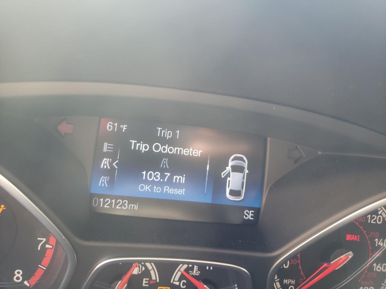 Photo 8 from auction – 2015 FORD FOCUS ST with VIN 1FADP3L93FL353631