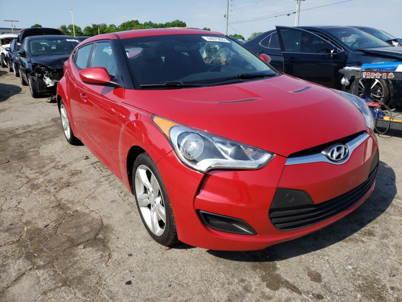 Photo 1 from auction – 2014 HYUNDAI VELOSTER with VIN KMHTC6AD7EU213452