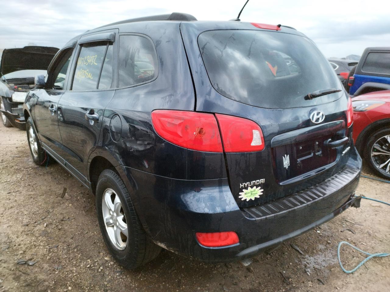 Photo 3 from auction – 2008 HYUNDAI SANTA FE G with VIN 5NMSG13D78H173356