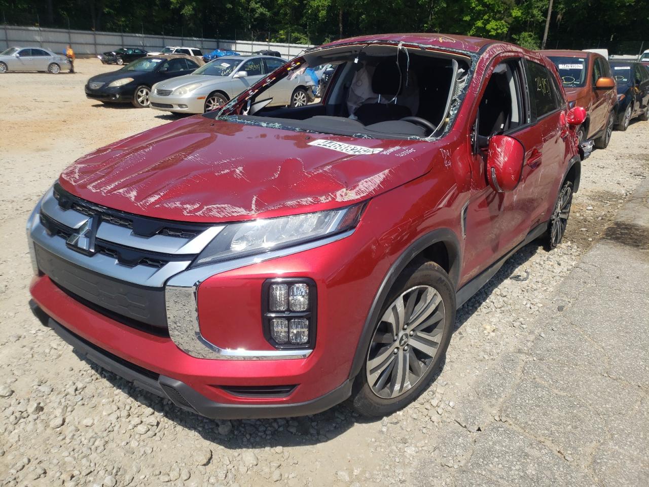 Photo 2 from auction – 2021 MITSUBISHI OUTLANDER with VIN JA4APVAU0MU012432