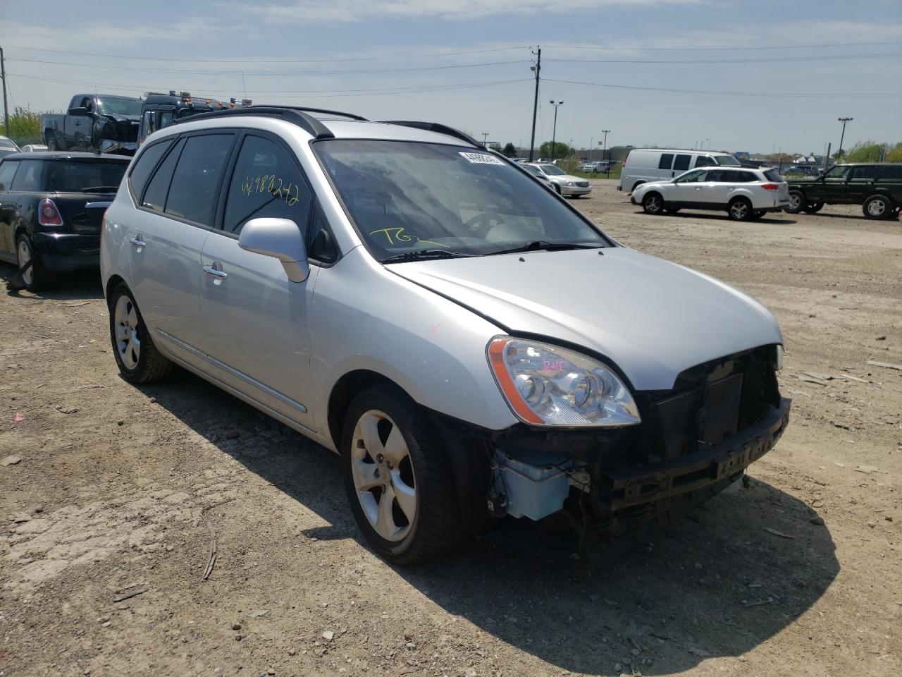 KIA RONDO LX 2008 with VIN KNAFG526587178734 - Photo from auction