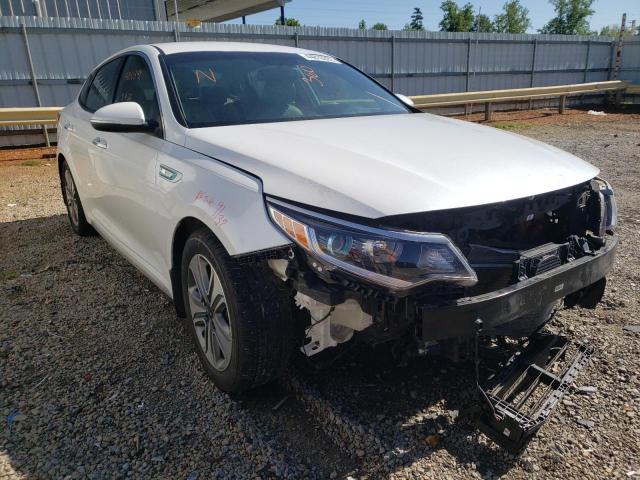 KIA OPTIMA HYB 2017 with VIN KNAGU4LCXH5005069 - Photo from auction