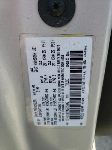 Photo 10 from auction – 2004 DODGE RAM 1500 S with VIN 1D7HU18D74S775948