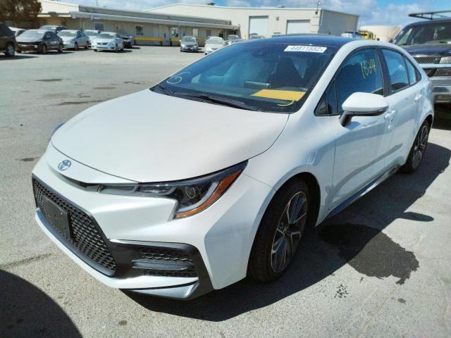 Photo 2 from auction – 2021 TOYOTA COROLLA SE with VIN 5YFP4MCE3MP070962
