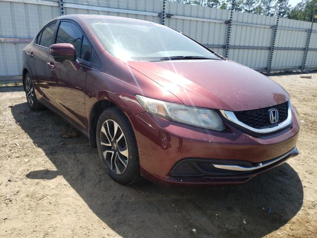 HONDA CIVIC EX 2014 with VIN 19XFB2F81EE000603 - Photo from auction