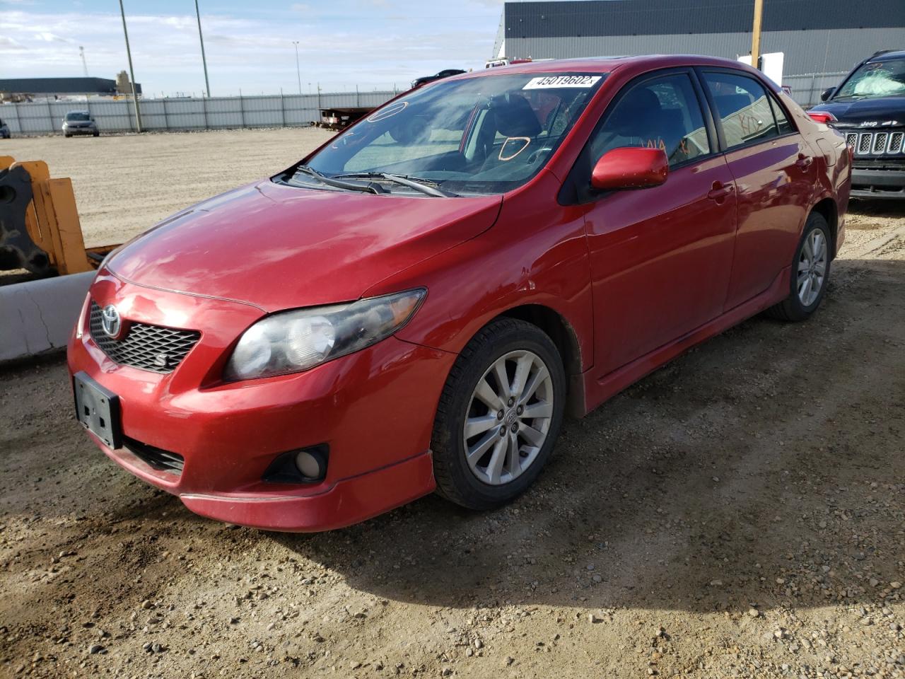 Photo 2 from auction – 2009 TOYOTA COROLLA BA with VIN 2T1BU40E89C102181