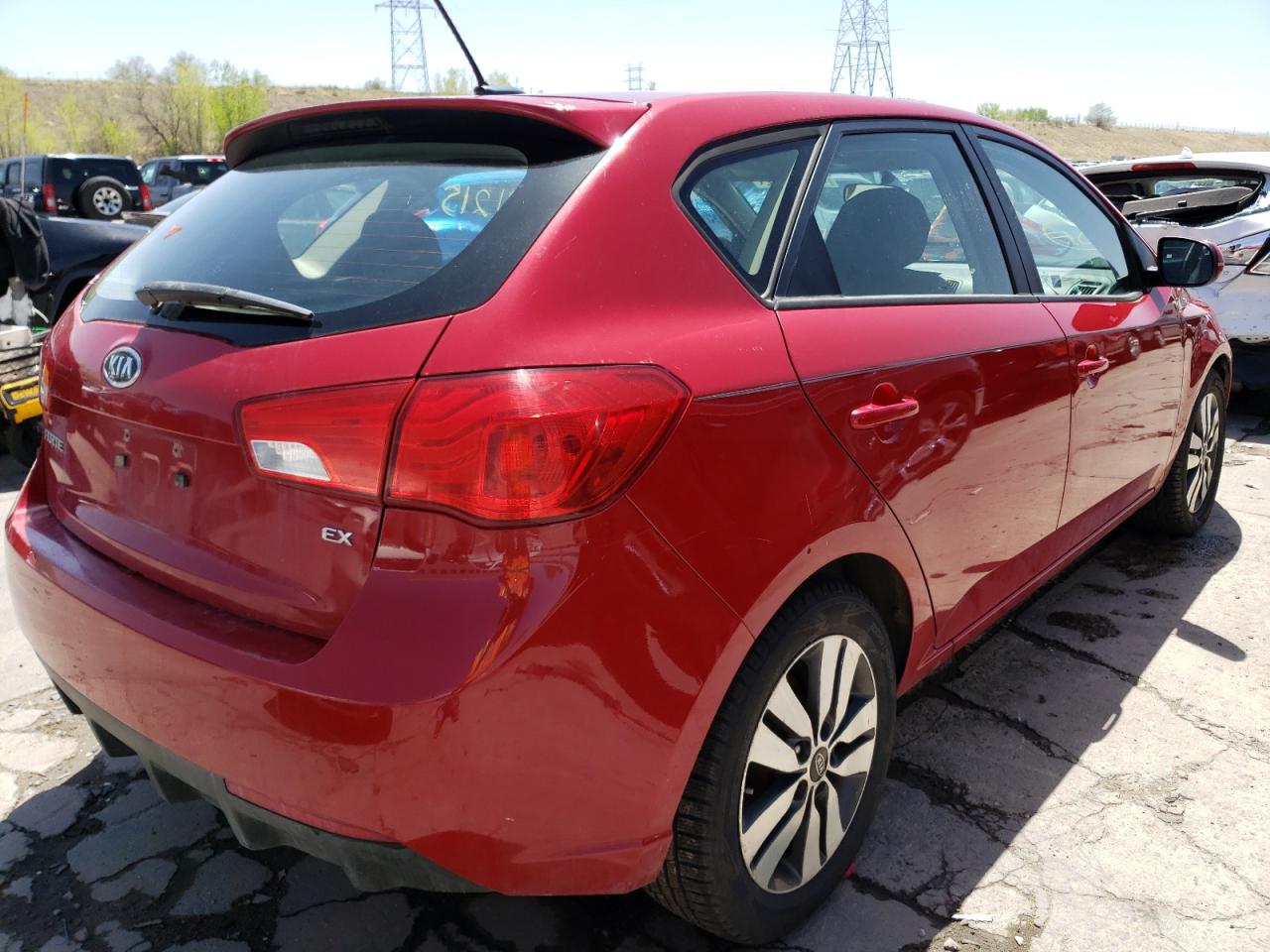 Photo 4 from auction – 2013 KIA FORTE EX with VIN KNAFU5A23D5743947