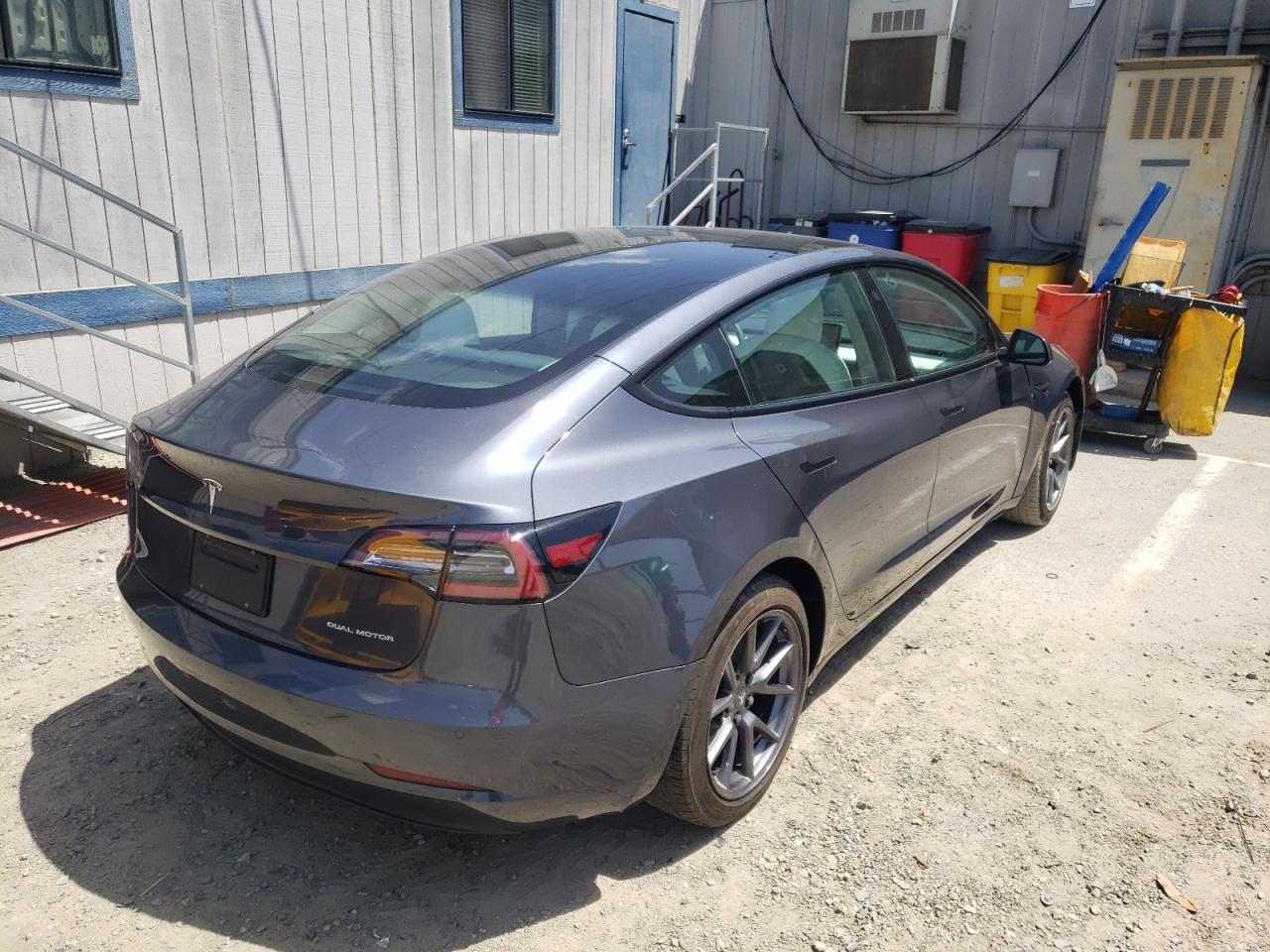 Photo 4 from auction – 2021 TESLA MODEL 3 with VIN 5YJ3E1EB6MF868512
