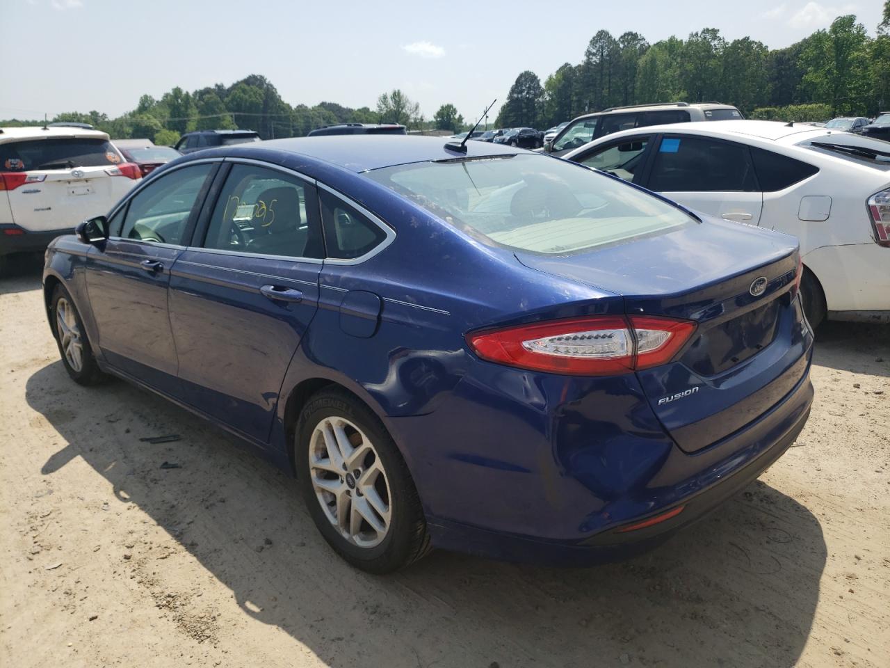 Photo 3 from auction – 2014 FORD FUSION SE with VIN 3FA6P0HD3ER221005