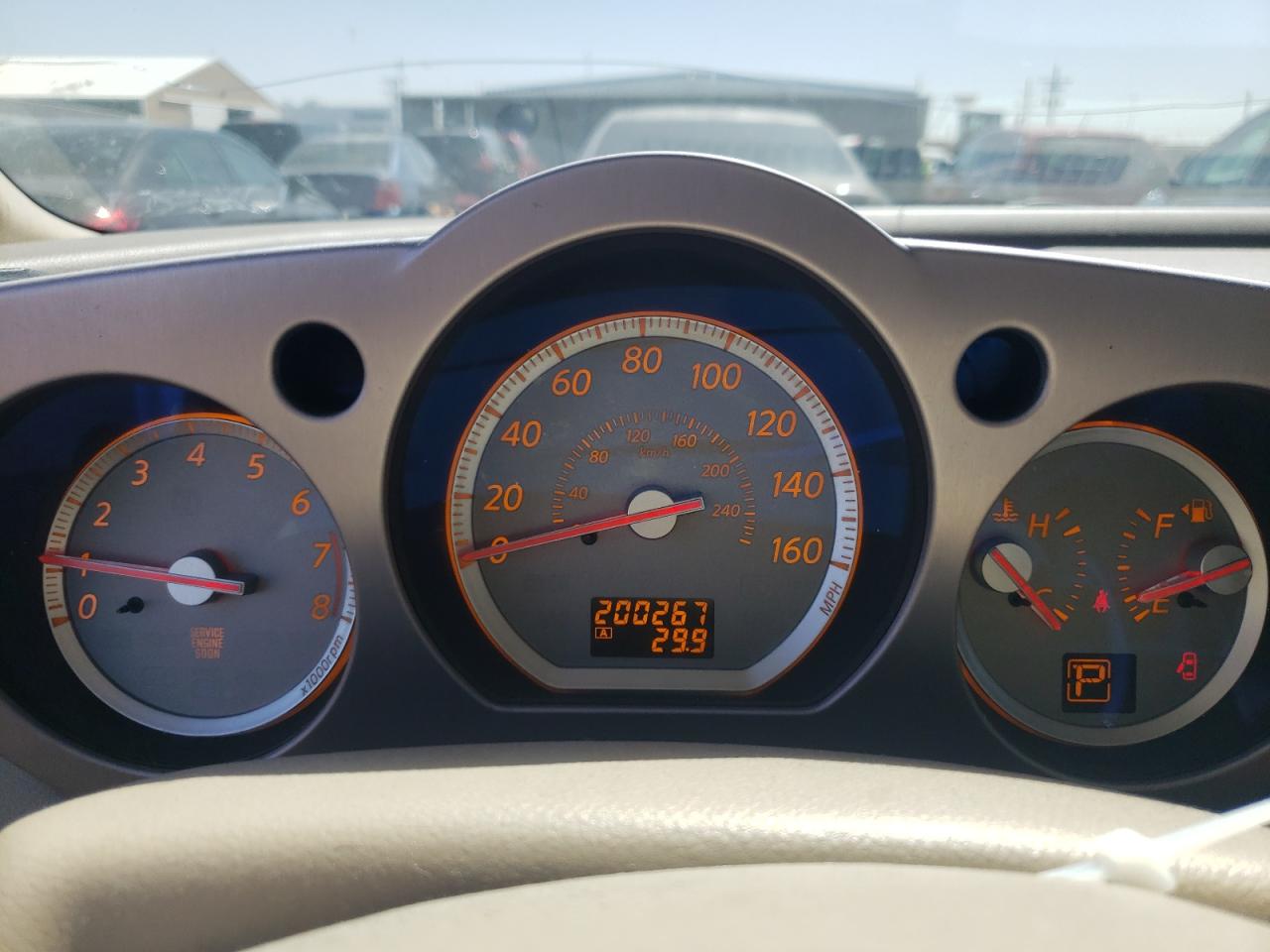 Photo 8 from auction – 2004 NISSAN MURANO SL with VIN JN8AZ08W94W329063