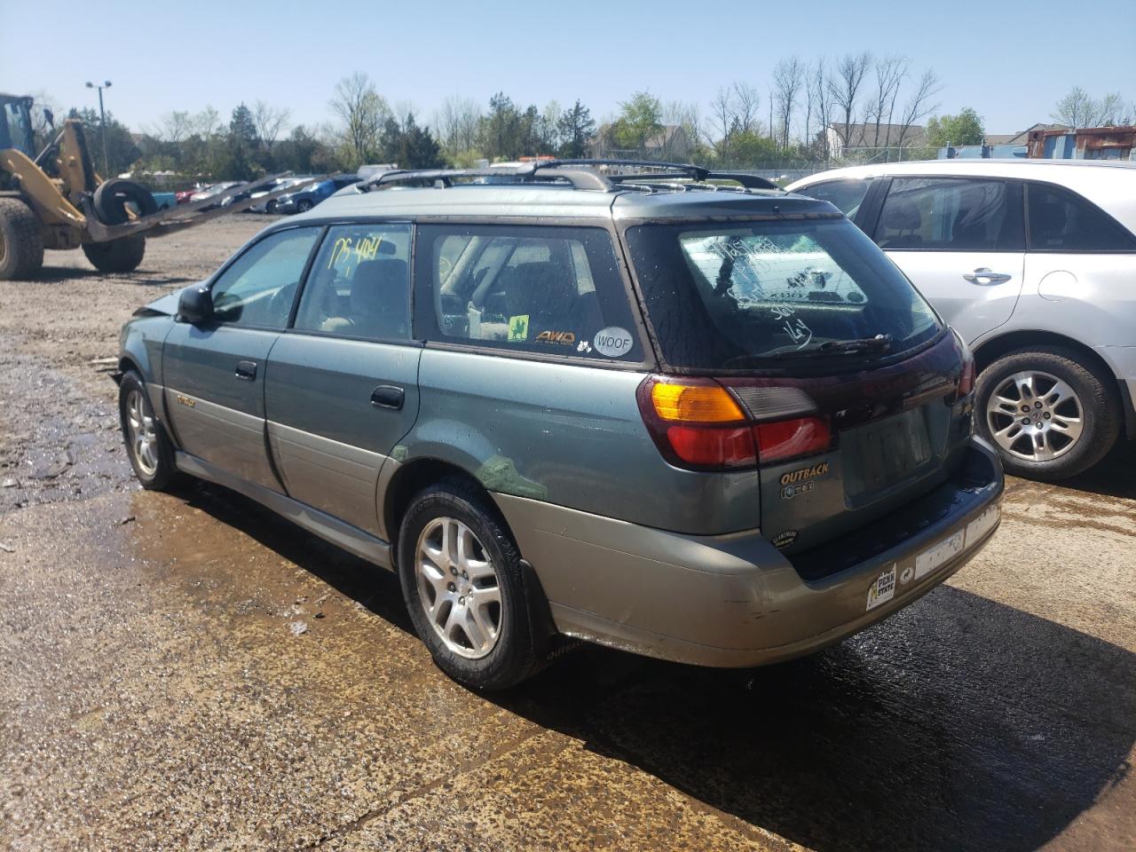 Photo 3 from auction – 2002 SUBARU LEGACY OUT with VIN 4S3BH675127601630