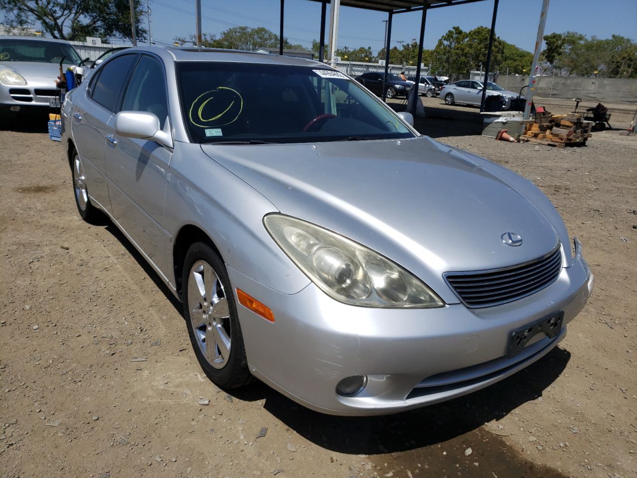 LEXUS ES 330 2005 with VIN JTHBA30G055103917 - Photo from auction