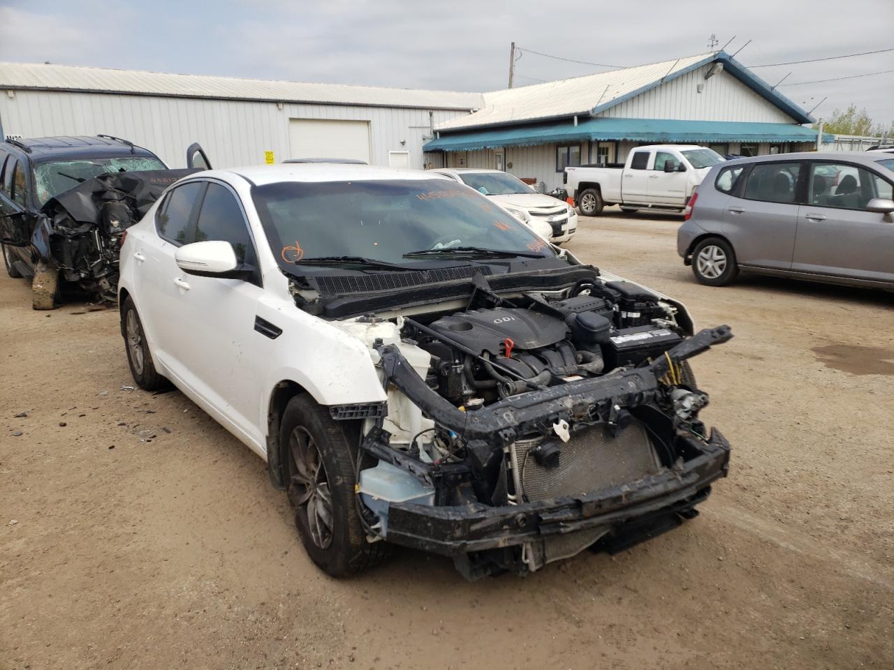 KIA OPTIMA LX 2011 with VIN KNAGM4A70B5101807 - Photo from auction