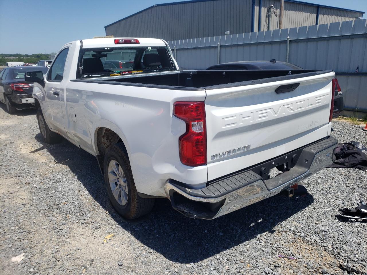 Photo 3 from auction – 2022 CHEVROLET SILVERADO with VIN 3GCNWAED8NG169577