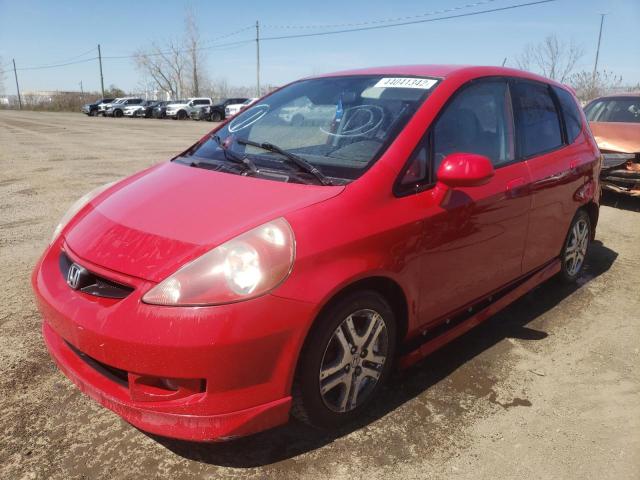 Photo 2 from auction – 2007 HONDA FIT S with VIN JHMGD38697S801438