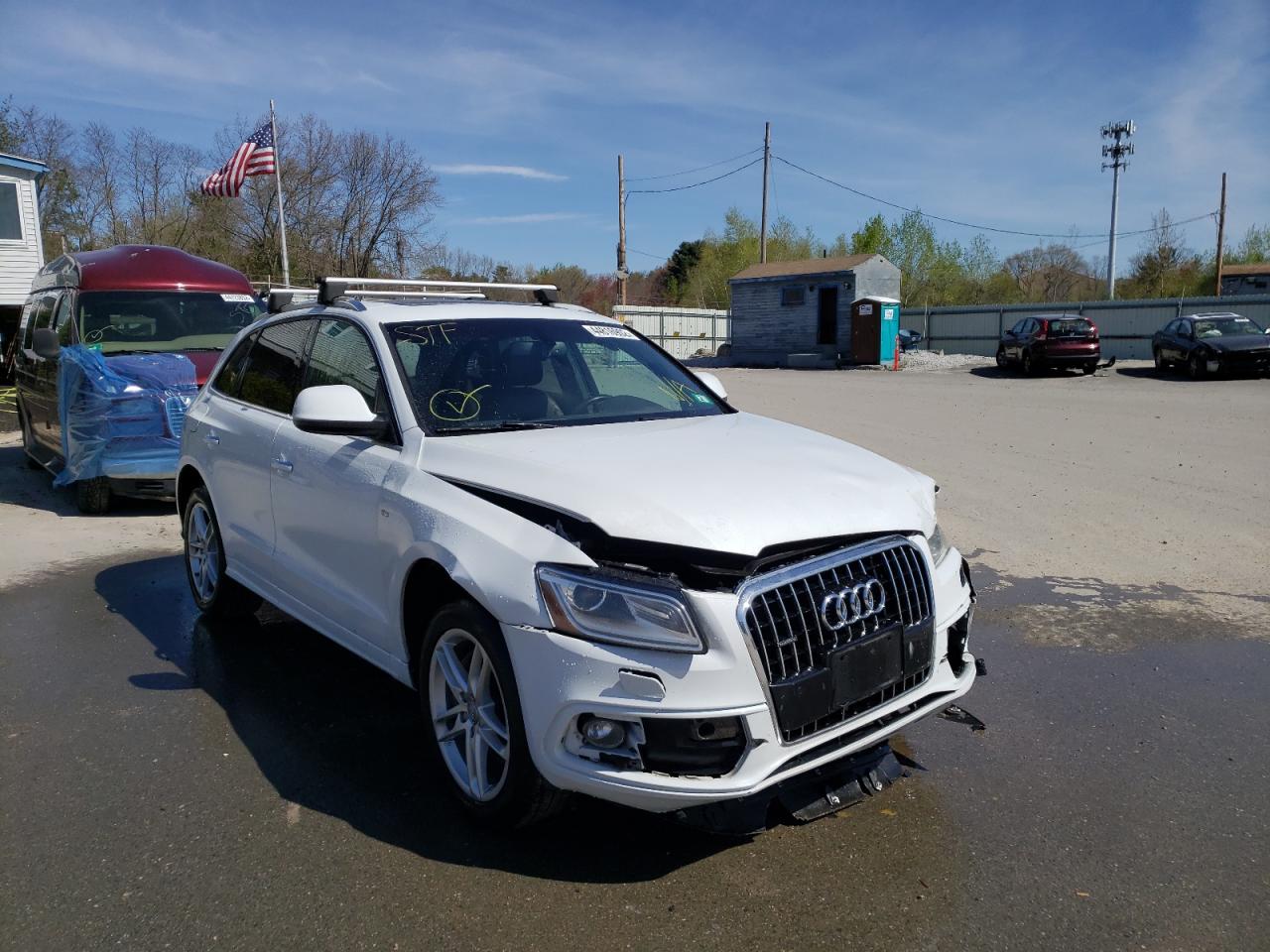 AUDI Q5 PREMIUM 2015 with VIN WA1DGAFP6FA037056 - Photo from auction