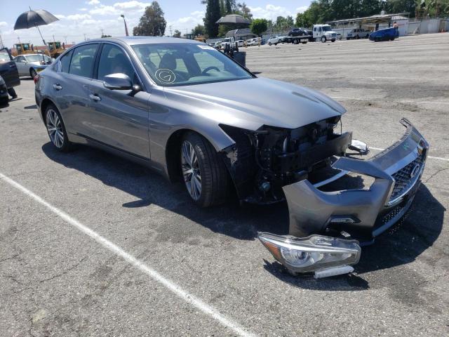 INFINITI Q50 SENSOR 2021 with VIN JN1EV7CP0MM705844 - Photo from auction