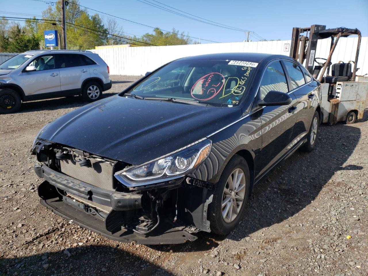 Photo 2 from auction – 2018 HYUNDAI SONATA SE with VIN 5NPE24AF2JH686363