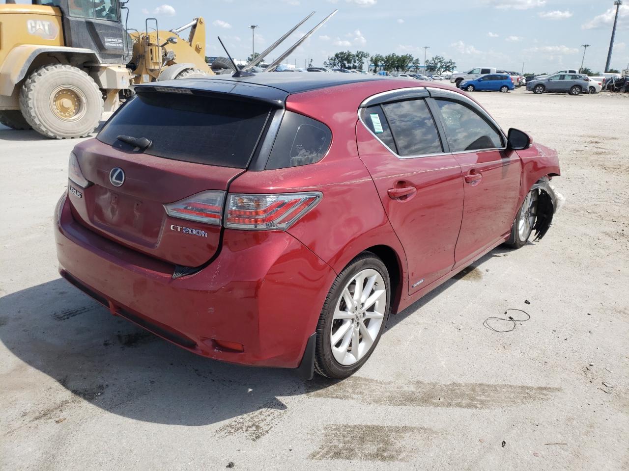 Photo 4 from auction – 2011 LEXUS CT 200 with VIN JTHKD5BH9B2043819
