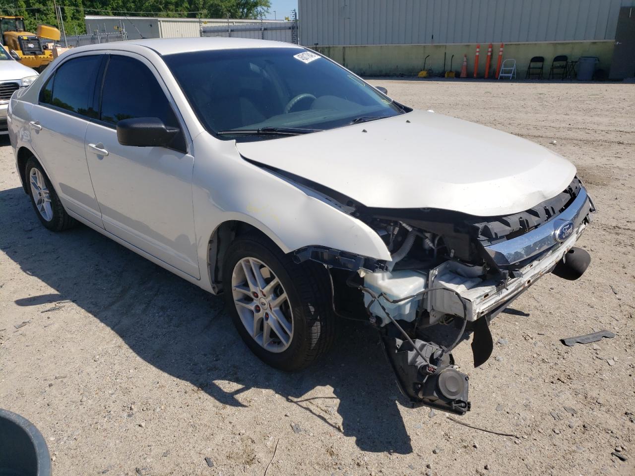 FORD FUSION S 2012 with VIN 3FAHP0GA4CR148840 - Photo from auction