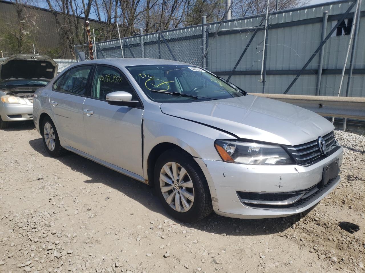 VOLKSWAGEN PASSAT 2013 with VIN 1VWAP7A30DC065384 - Photo from auction