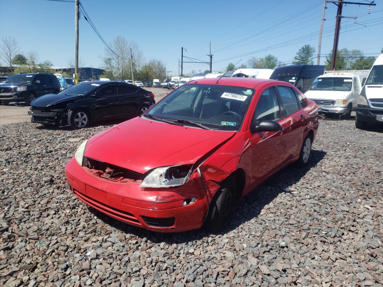Photo 2 from auction – 2006 FORD FOCUS ZX4 with VIN 1FAHP34N16W127602