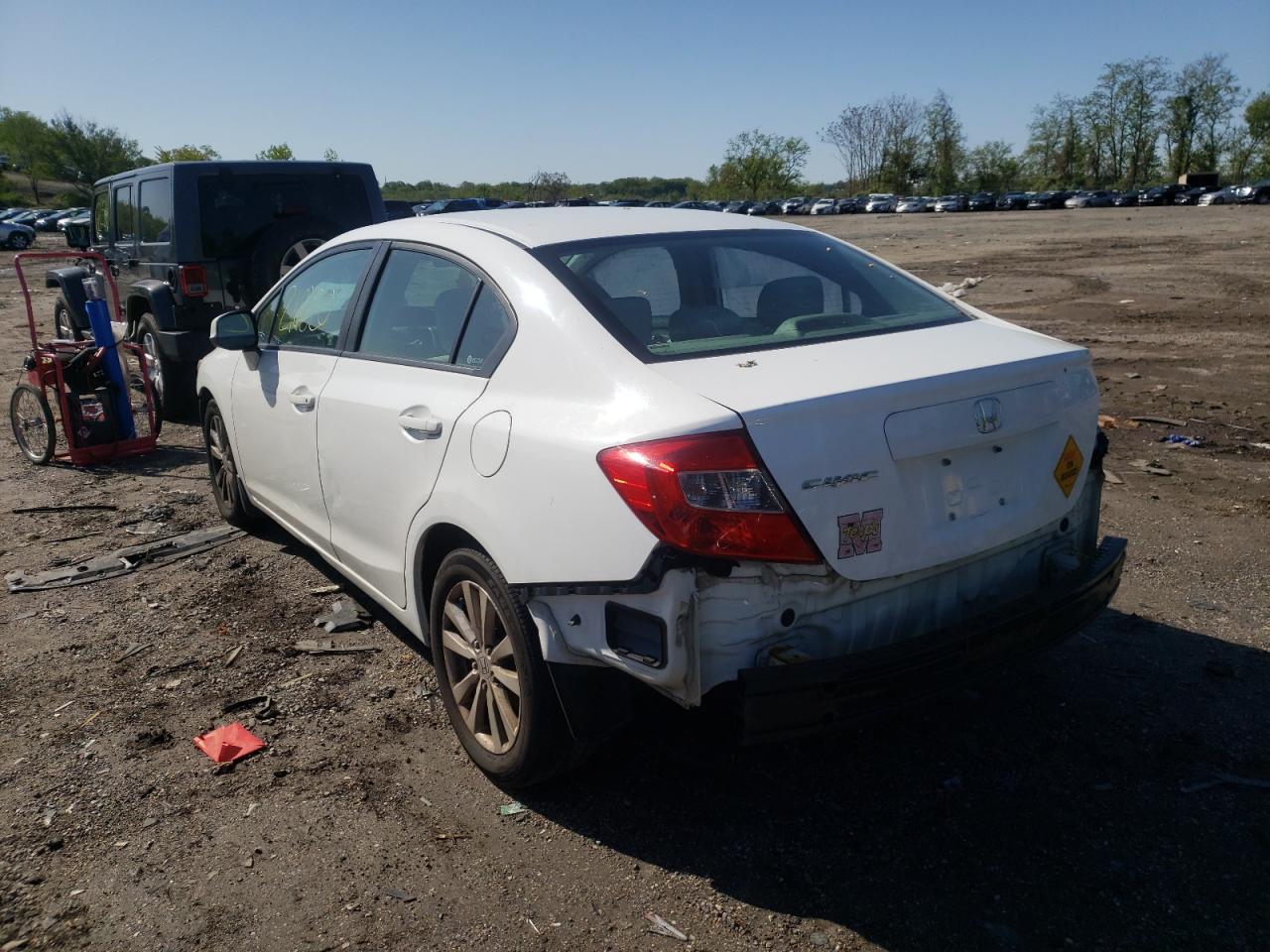 صورة رقم 3 من المزاد - 2012 HONDA CIVIC EX مع VIN 19XFB2F81CE372326