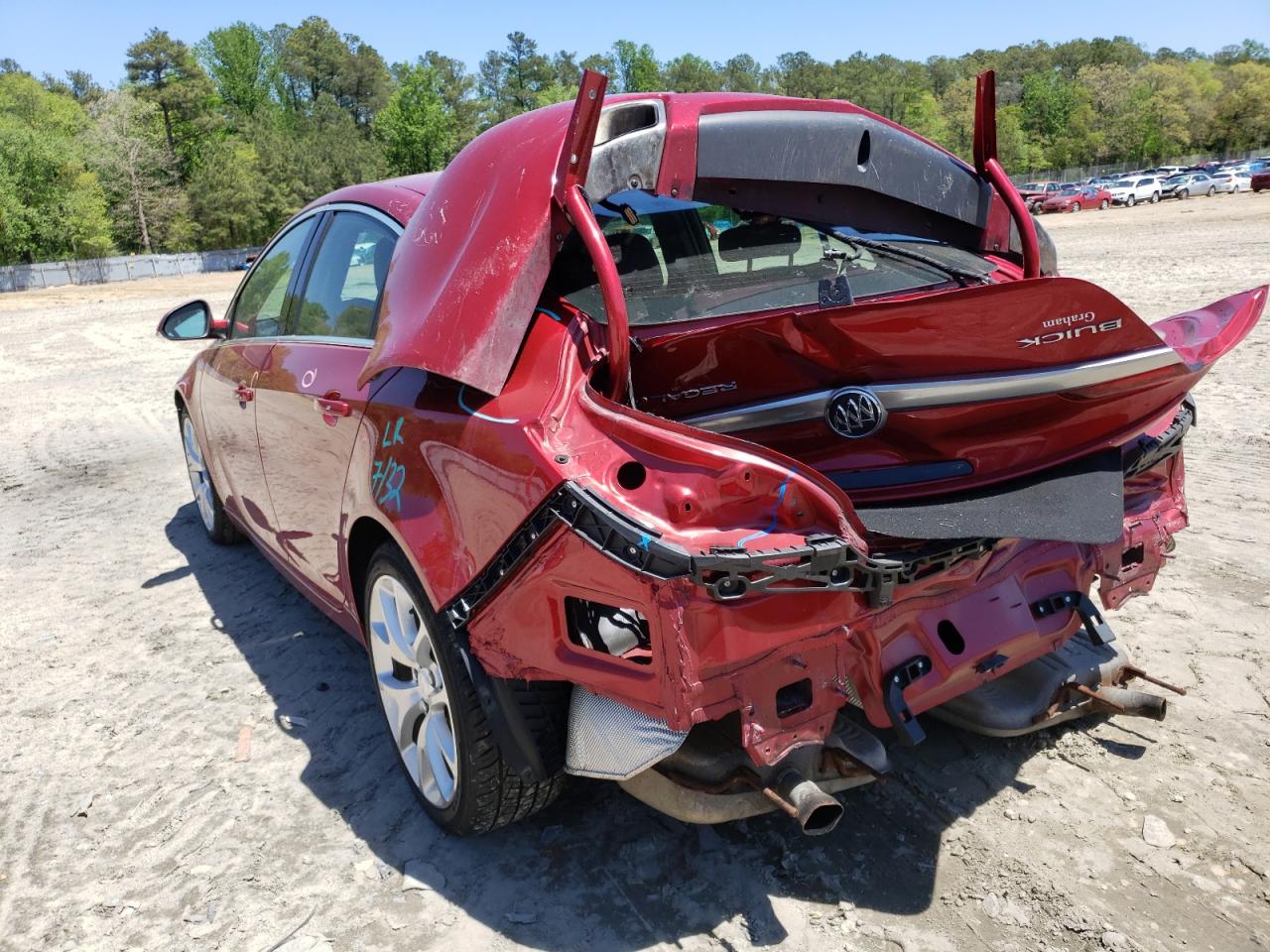 Photo 3 from auction – 2015 BUICK REGAL GS with VIN 2G4GT5GX6F9119140