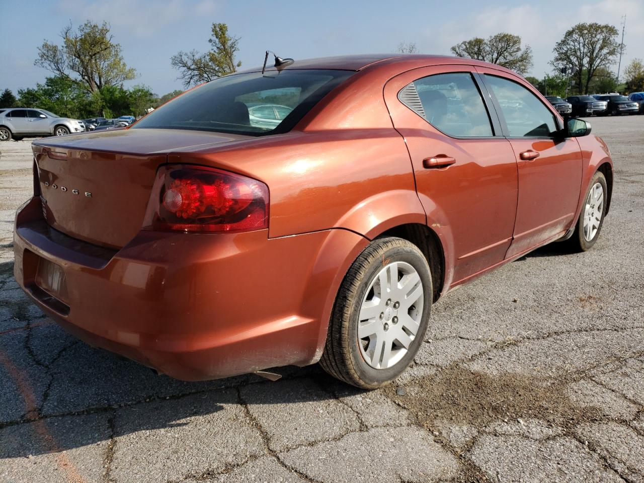 Photo 4 from auction – 2012 DODGE AVENGER SE with VIN 1C3CDZAB1CN247576