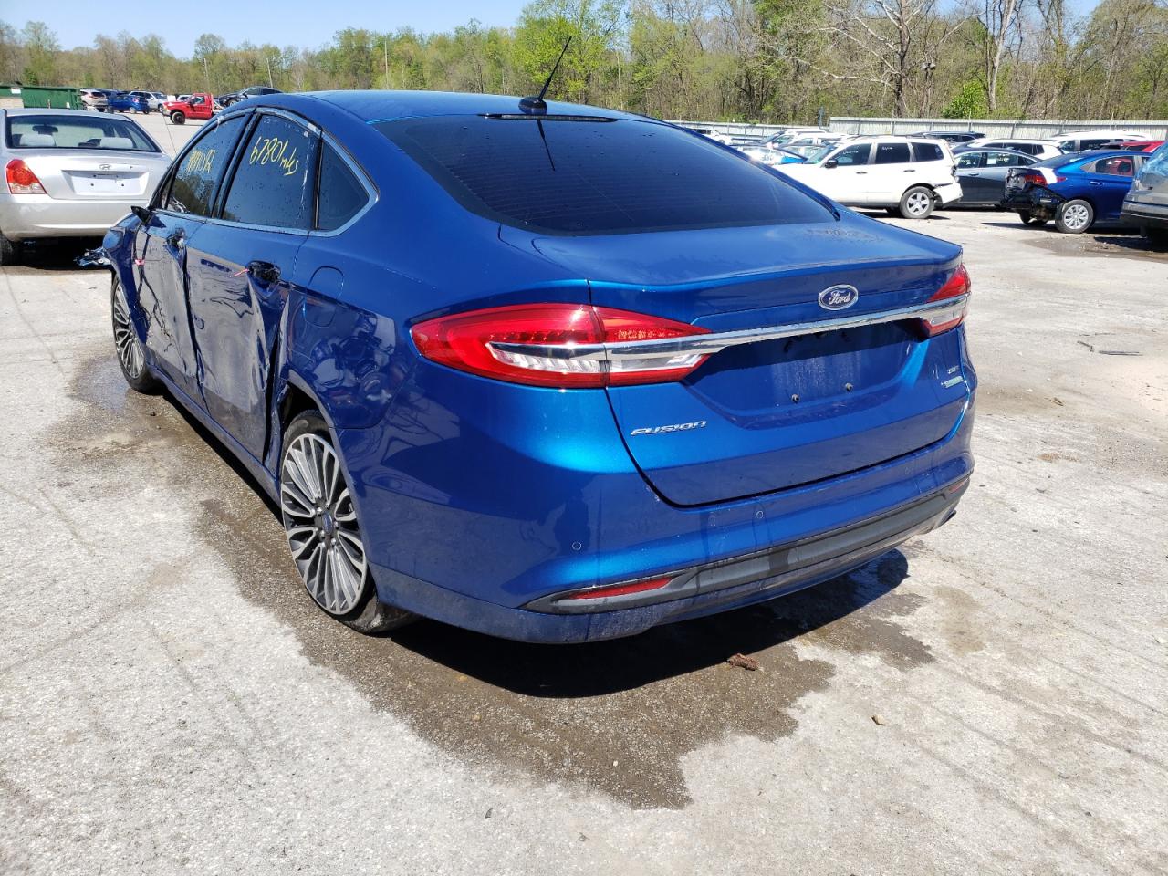 Photo 3 from auction – 2017 FORD FUSION SE with VIN 3FA6P0HD0HR176397