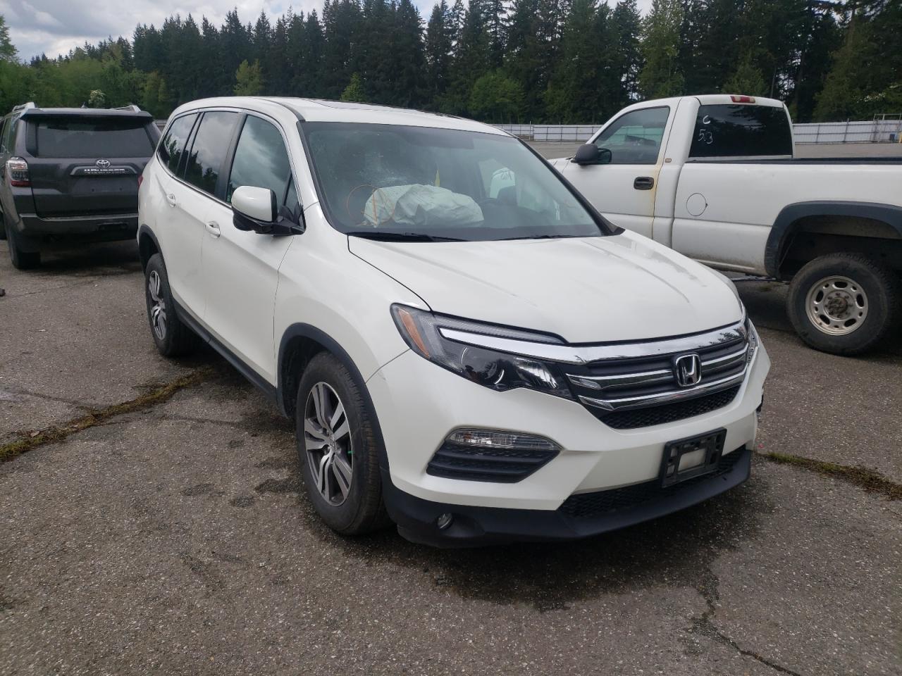 Photo 1 from auction – 2016 HONDA PILOT EXL with VIN 5FNYF6H56GB086303