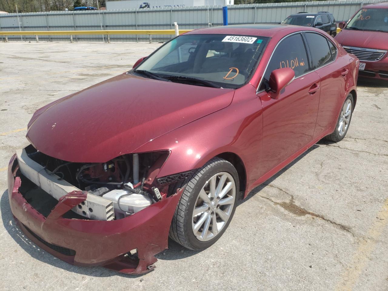 Photo 2 from auction – 2011 LEXUS IS 250 with VIN JTHBF5C23B5137908