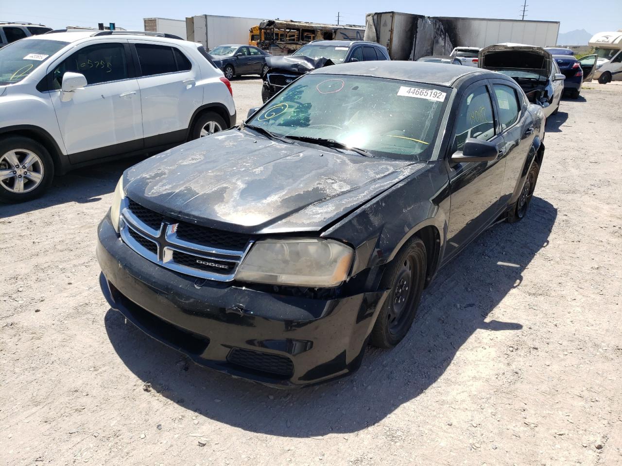 صورة رقم 2 من المزاد - 2012 DODGE AVENGER SE مع VIN 1C3CDZAB0CN115327