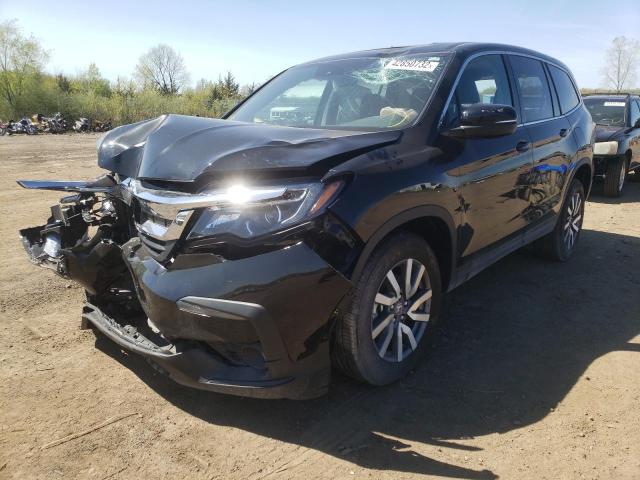 Photo 2 from auction – 2021 HONDA PILOT EXL with VIN 5FNYF6H52MB064553