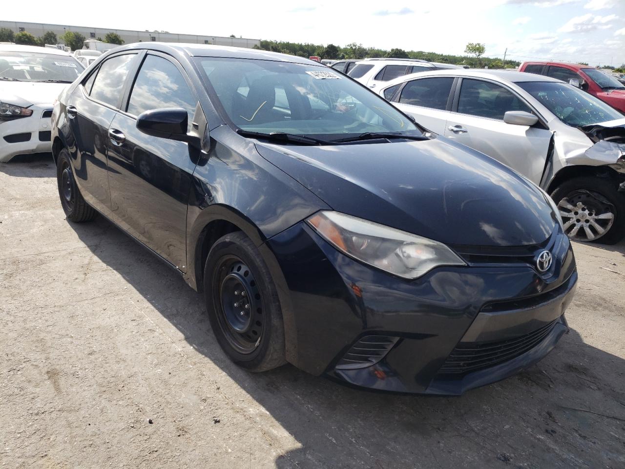 TOYOTA COROLLA L 2016 with VIN 5YFBURHE7GP385509 - Photo from auction