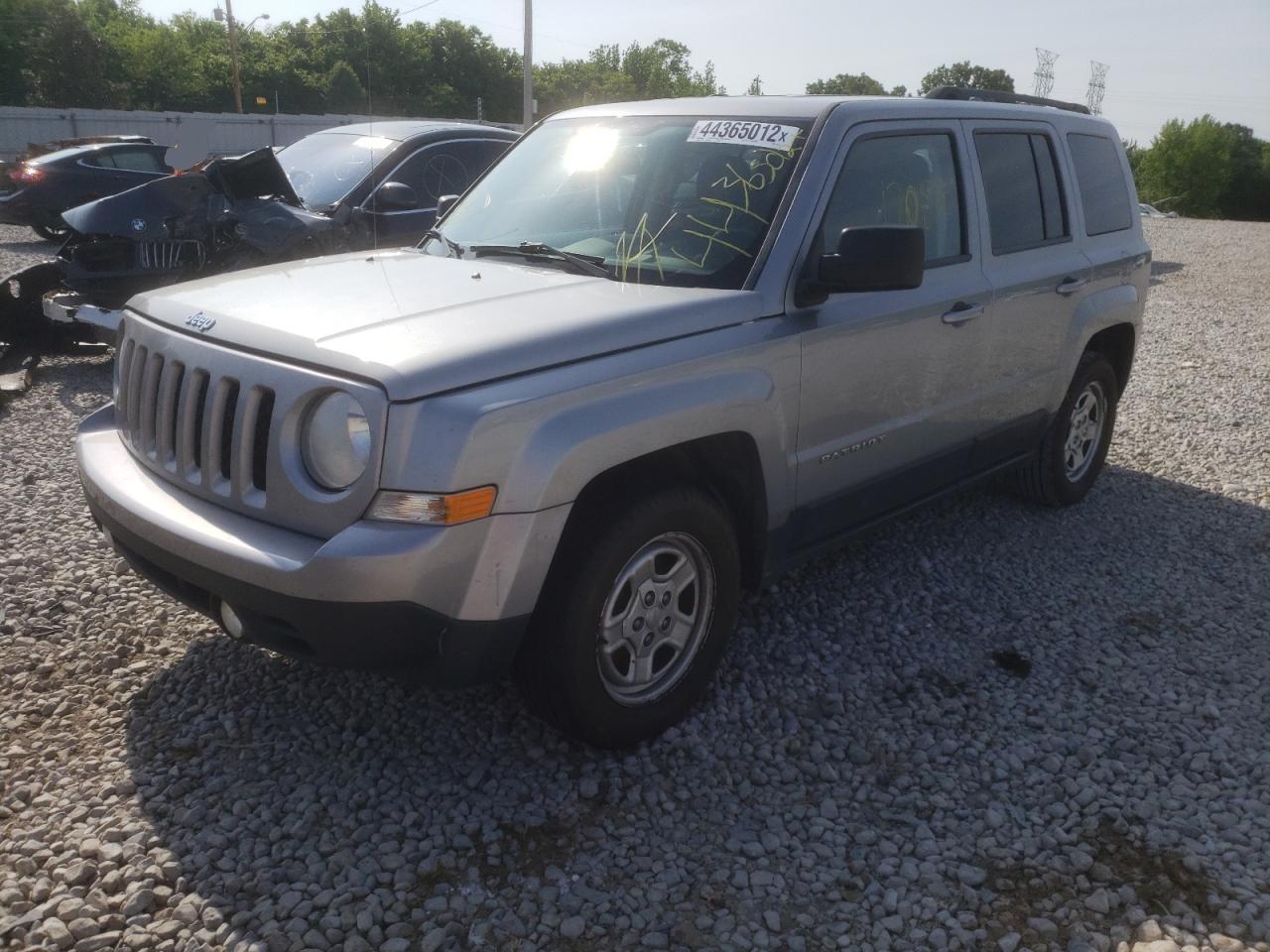 Photo 2 from auction – 2015 JEEP PATRIOT SP with VIN 1C4NJPBB2FD118532