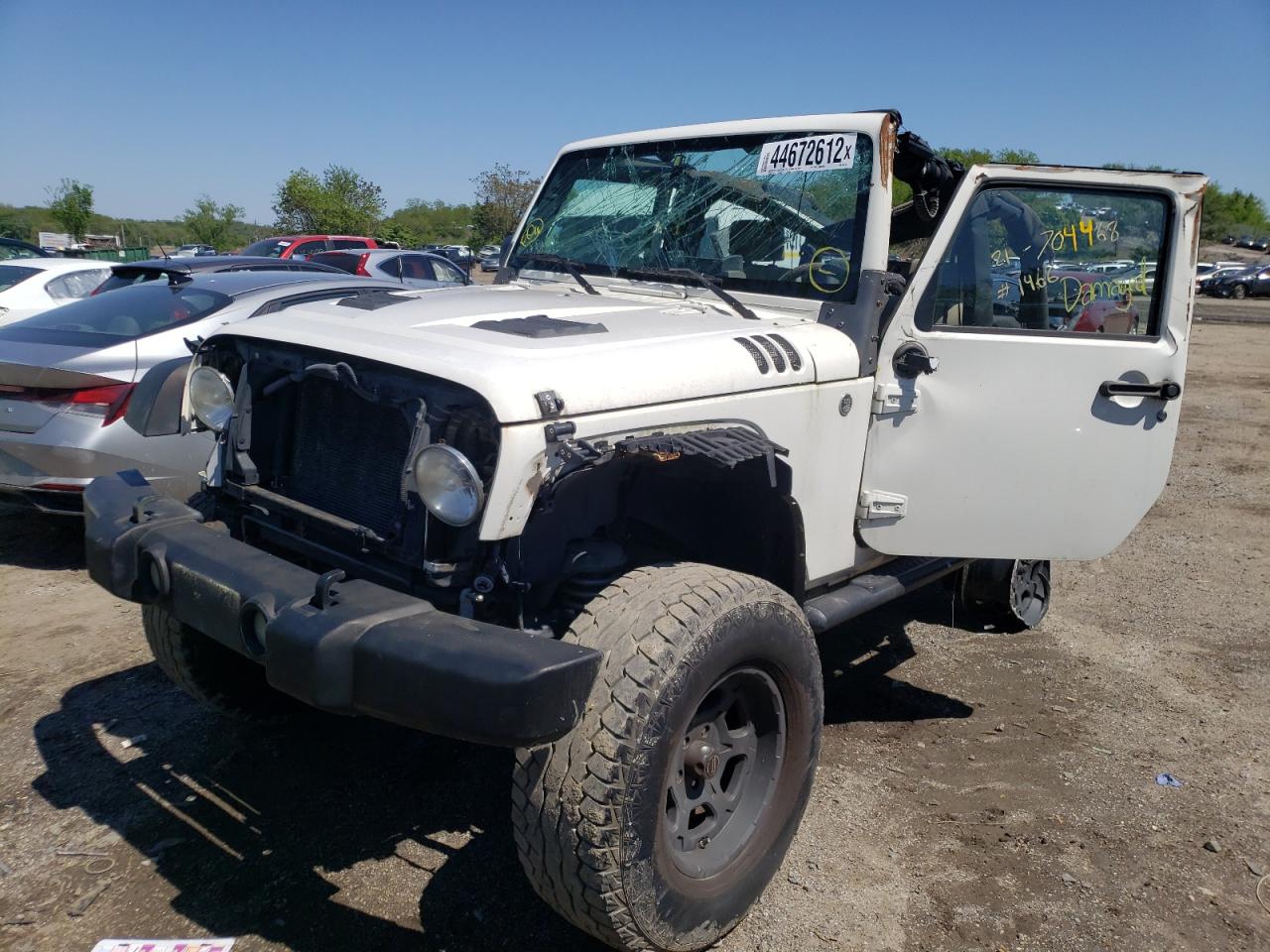Photo 2 from auction – 2008 JEEP WRANGLER X with VIN 1J4FA24188L602154