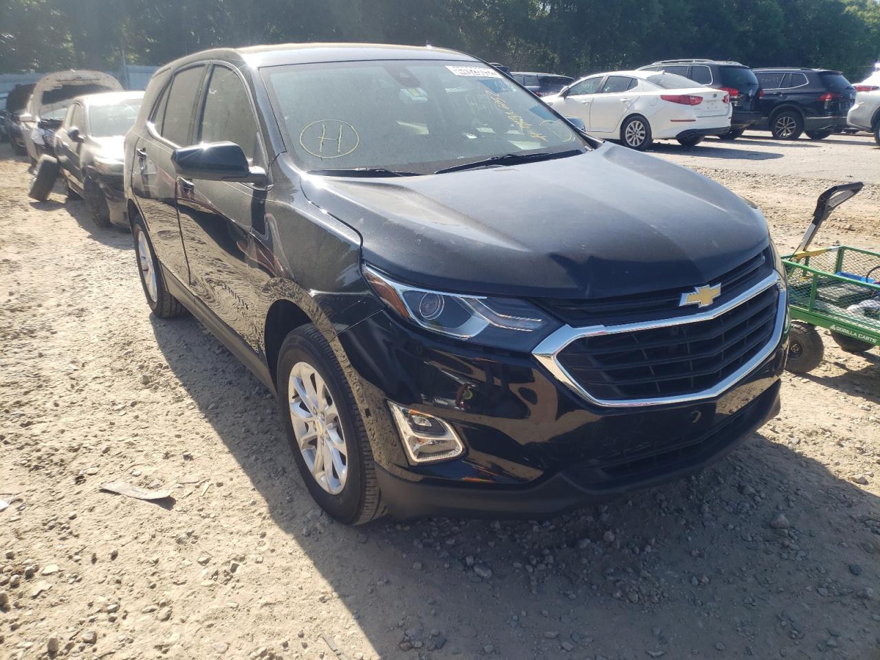 Photo 1 from auction – 2020 CHEVROLET EQUINOX LT with VIN 3GNAXUEVXLL112802